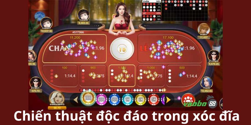 Chiến thuật độc đáo trong xóc đĩa 