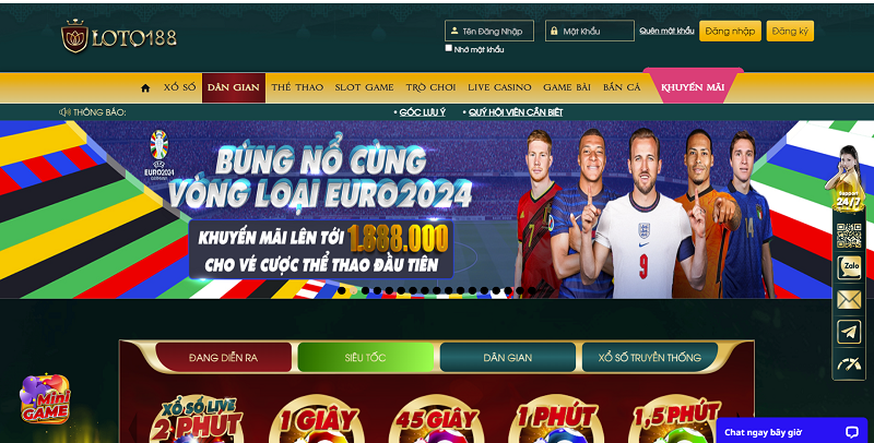 Ưu điểm của nhà cái LOTO188